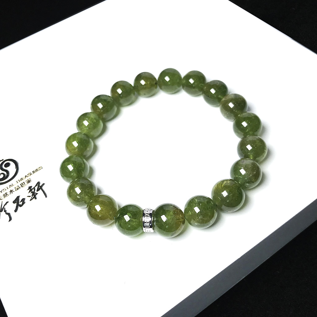 一口价6698元绿碧玺手链 (1)