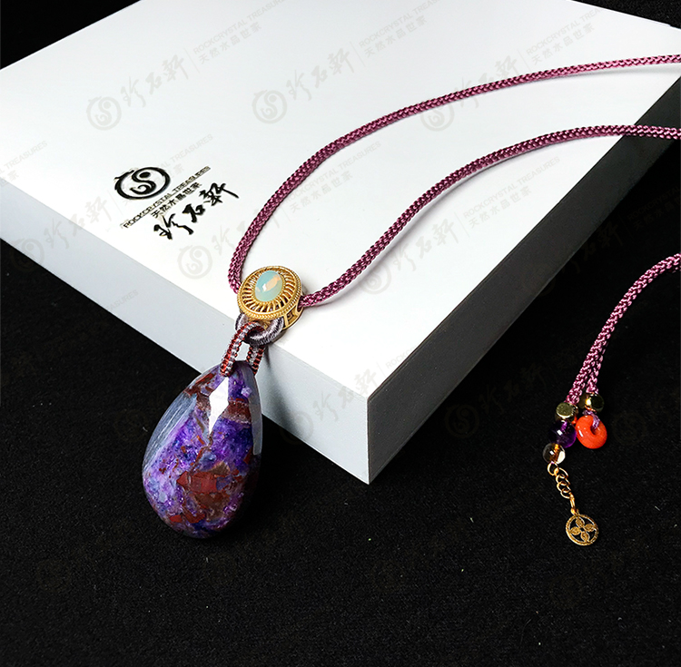 S925银镶舒俱来链坠